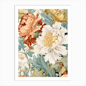 Floral Wallpaper 71 Art Print