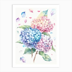 Hydrangea Art Print