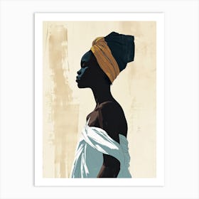 Boho Odyssey |The African Woman Series Art Print