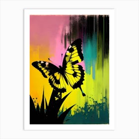 Butterfly Painting 90 Art Print