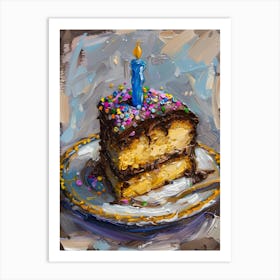 Birthday Cake 8 Art Print