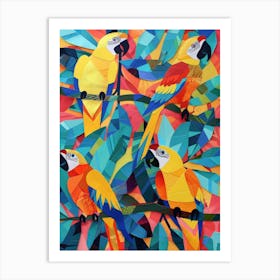 Parrots 1 Art Print