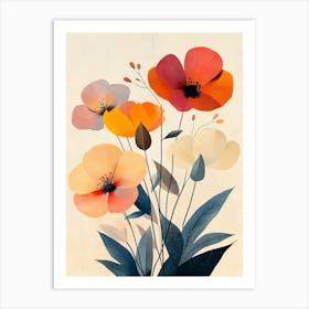 Poppies 50 Art Print