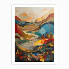 'River' 6 Art Print