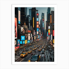 Affordable NYC Vacations Art Print