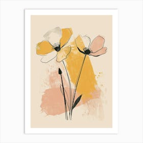 Poppies Canvas Print 4 Art Print