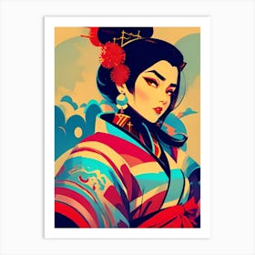 Geisha 96 Art Print