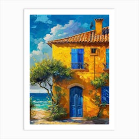 House By The Sea 9 Art Print