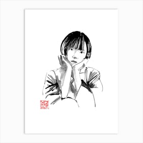 Asian Girl 1 Art Print