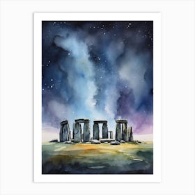 Stonehenge Art Print