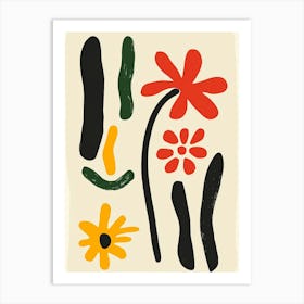 Flowers 27 Art Print