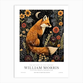 William Morris Exhibition Animals Series 9 Art Print