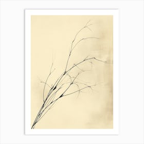 Twigs 1 Art Print