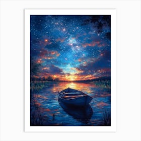 Starry Night 7 Art Print