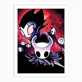 hollow knight game 1 Art Print