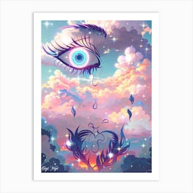 Eye In The Sky 3 Art Print