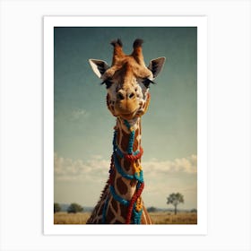 Giraffe 75 Art Print