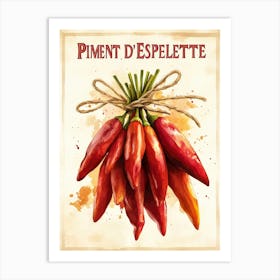 Peppers Art Print