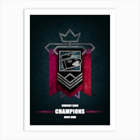 Buck Rainbow Six 1 Art Print