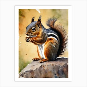 Andean Squirrel 1 Art Print