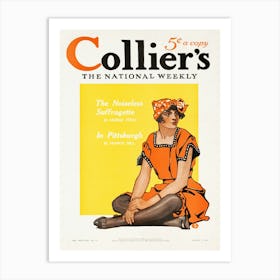 Collier's, The National Weekly (1913), Edward Penfield Art Print