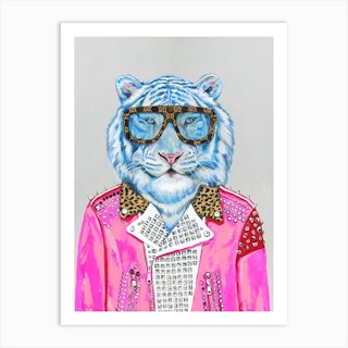 Gucci Panther Art Print by Heather Perry