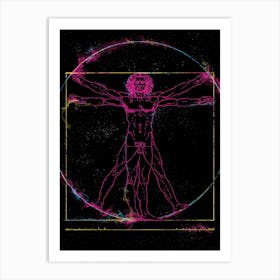 Vitruvian Man Art Print