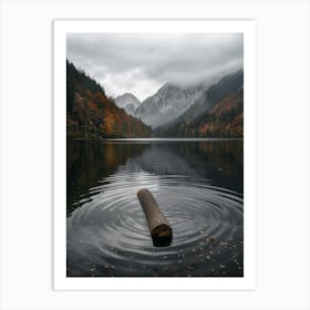 Autumn Lake Art Print