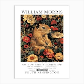 William Morris Cotton Prints Exhibition 23 Póster