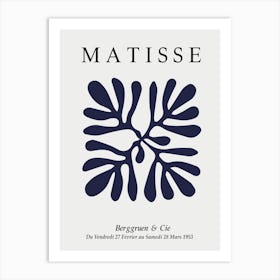 Matisse Minimal Cutout 6 Art Print