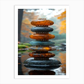 Zen Stones 2 Art Print