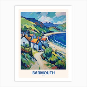 Barmouth Wales 7 Uk Travel Poster Art Print