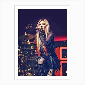 Avril Lavigne 8 Art Print