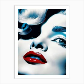 Madonna Art Print, Vintage, Color Highlights Art Print