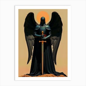 Angel Of Death,  Surrealist Art Print