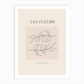 Les Fleurs Art Print