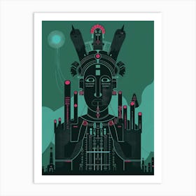 Cyborg Art Print