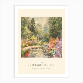 Cottage Garden Poster Fairy Pond 4 Art Print