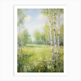 Birch Trees 1 Art Print