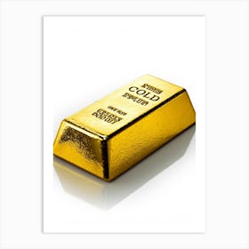 Gold Bar 1 Art Print