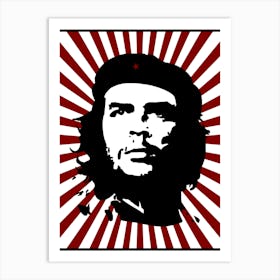 Ernesto Che Guevara, Comandante, Cuba, Havana Art Print