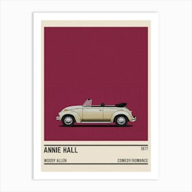 Annie Hall Car Art Print