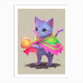 Kitty Cat 6 Art Print