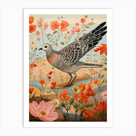 Grey Plover 1 Detailed Bird Painting Art Print