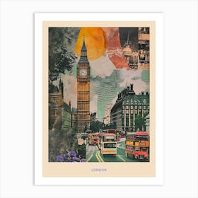 Kitsch London Poster 2 Art Print