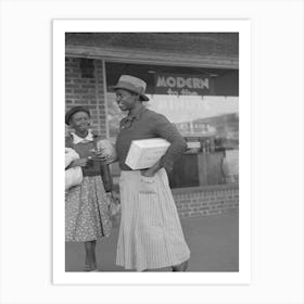 Untitled Photo, Possibly Related To Sisters In Town Shopping, San Augustine, Texas By Russell Lee Art Print