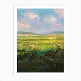 Field Of Flowers 3 Art Print