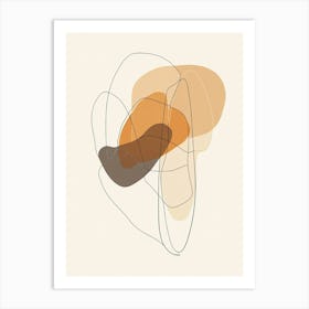 Abstract Shapes 1 Art Print