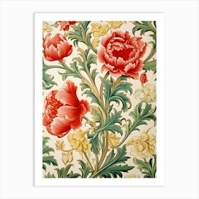 Peonies 58 Art Print