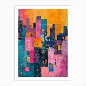 Cityscape 3 Art Print